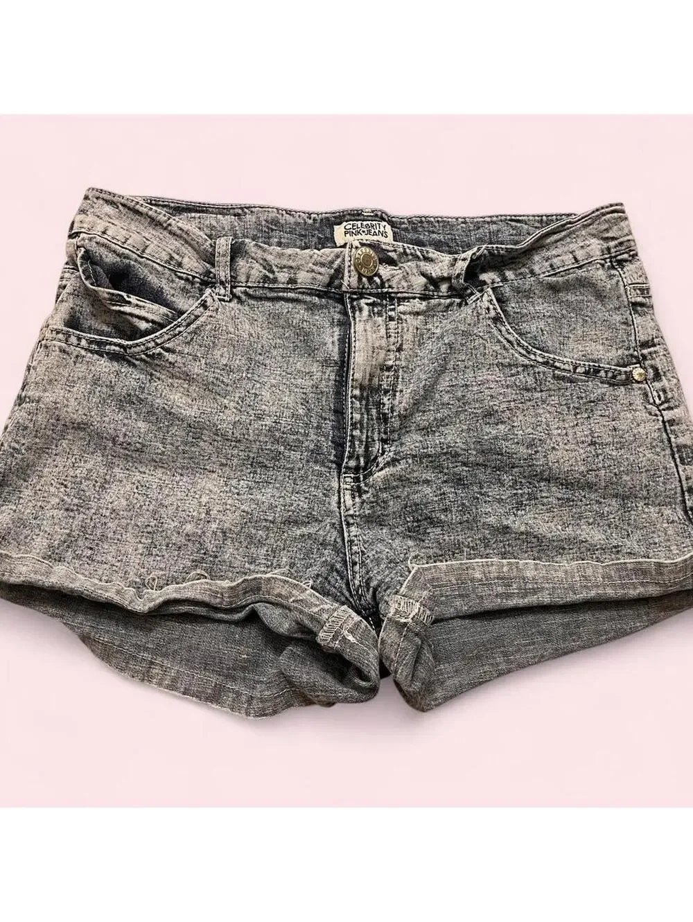 Celebrity Pink Women's Blue and Navy Shorts